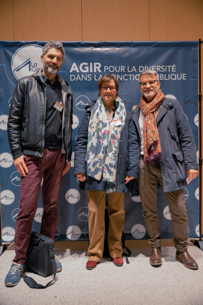 Photo de 3 membres de La Cordée