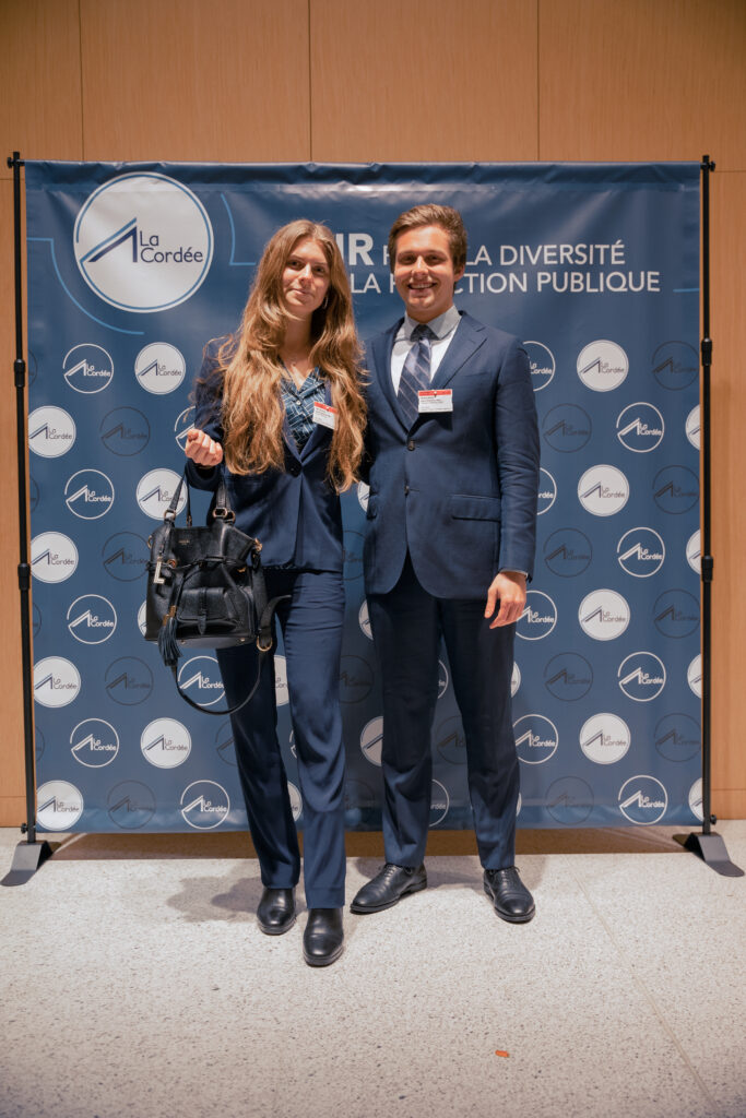 Photo de 2 membres de La Cordée