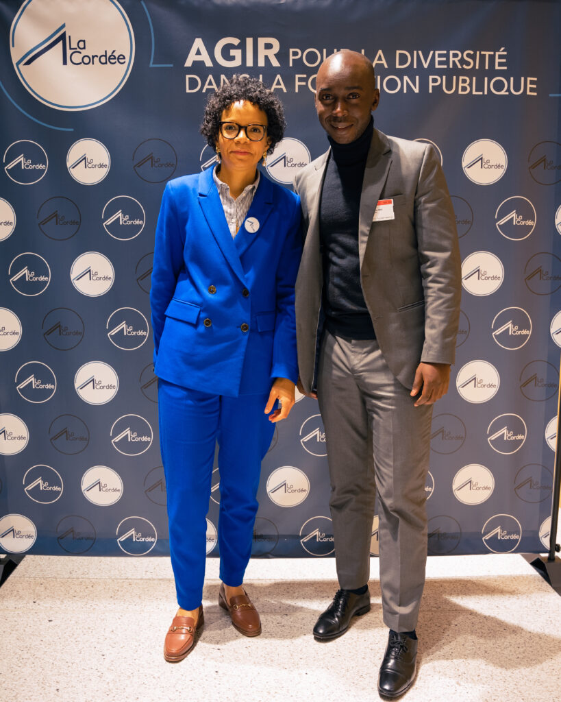 Photo de deux membres de la Cordée