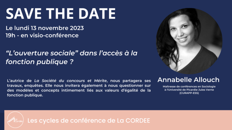 Visuel Save The Date - Cycle de conférence
