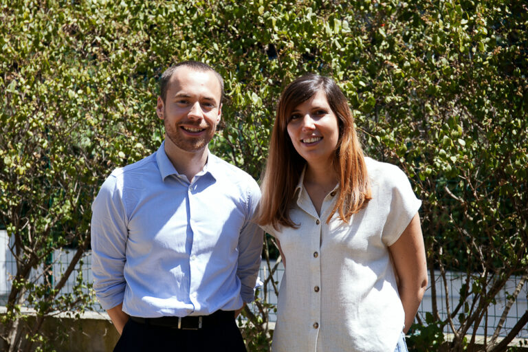 Emilien Bayette et Rebecca Deprez, les co-présidents de La Cordée.